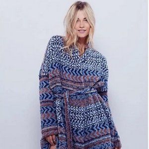 Free People Iona Sweater Coat, Sz M